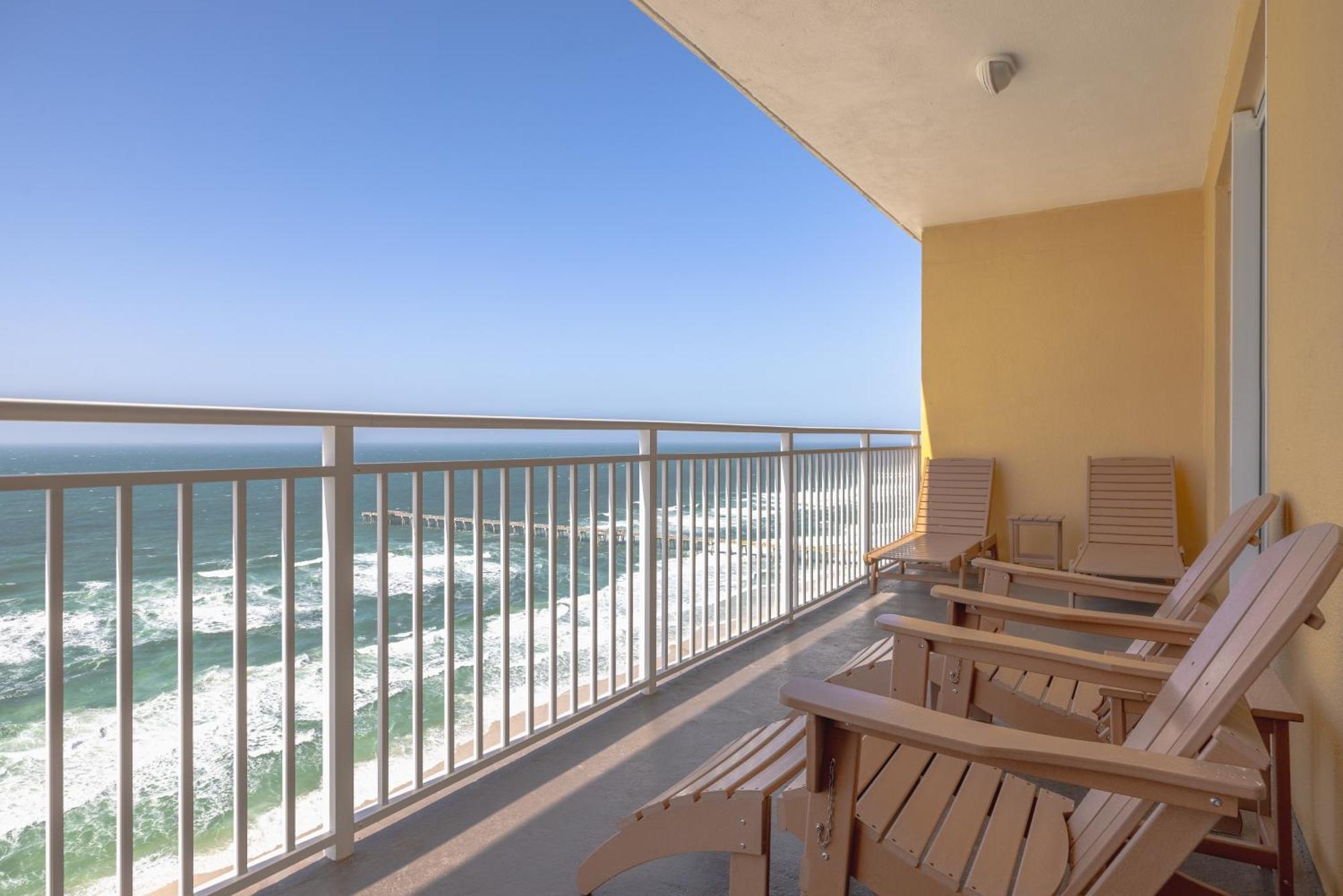 Beachfront Stunning View 100 Ft Long Swimming Pool Panama City Beach Eksteriør bilde