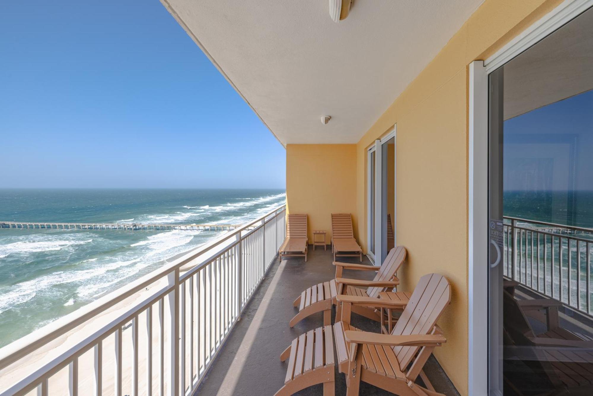 Beachfront Stunning View 100 Ft Long Swimming Pool Panama City Beach Eksteriør bilde